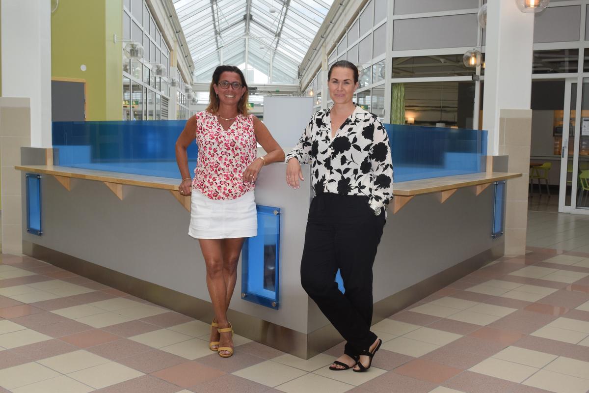 Maria Holmén, vd på CIL och Josefine Jernberg, utbildningssamordnare på CIL samt projektadministratör för STORK.